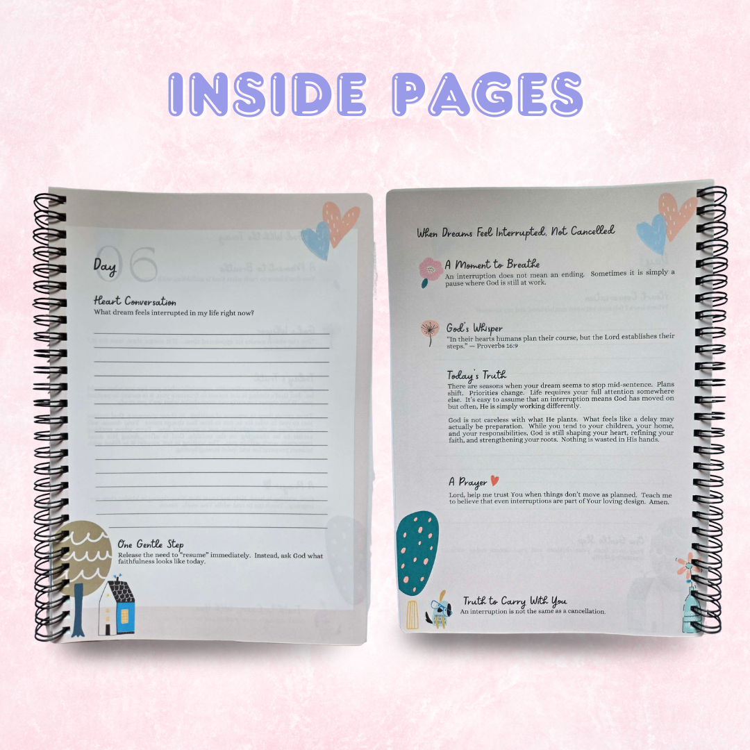 Raising Dreams While Raising Kids Journal Notebook