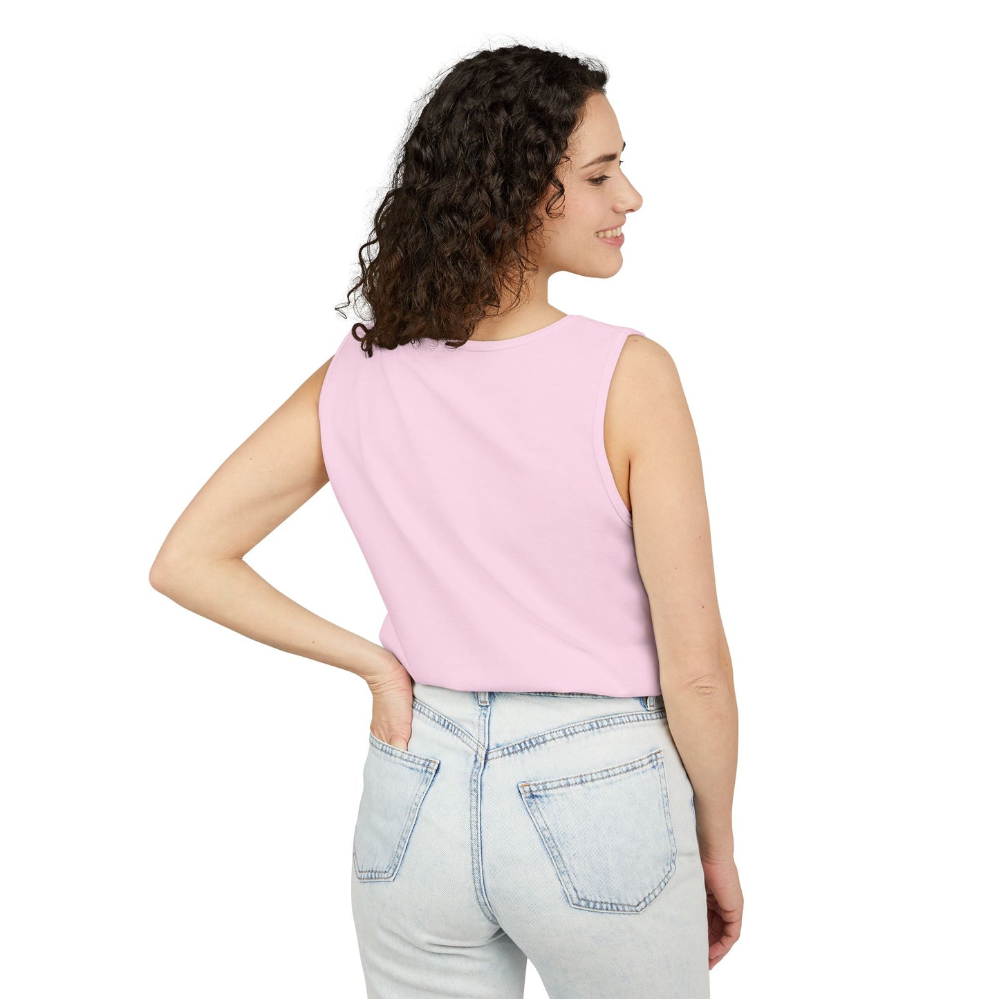 loud and proud! rainbow text Tank Top | Pride LGBTQ+ apparel