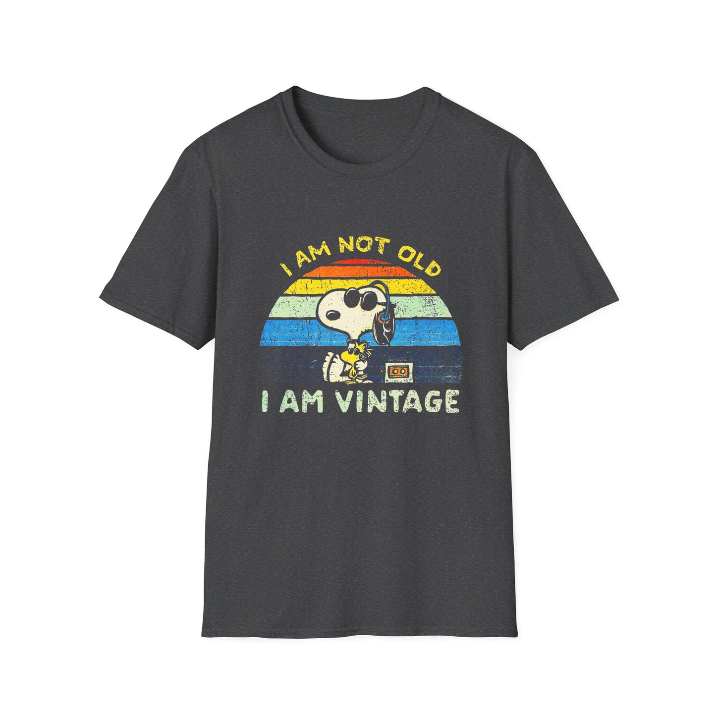 Snoopy "I Am Not Old, I Am Vintage" T-Shirt