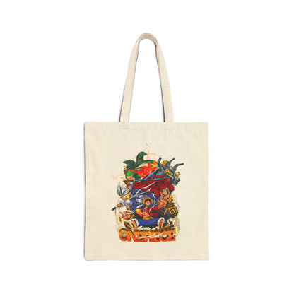 Straw Hat Crew Cotton Canvas | One Piece Anime Tote Bag