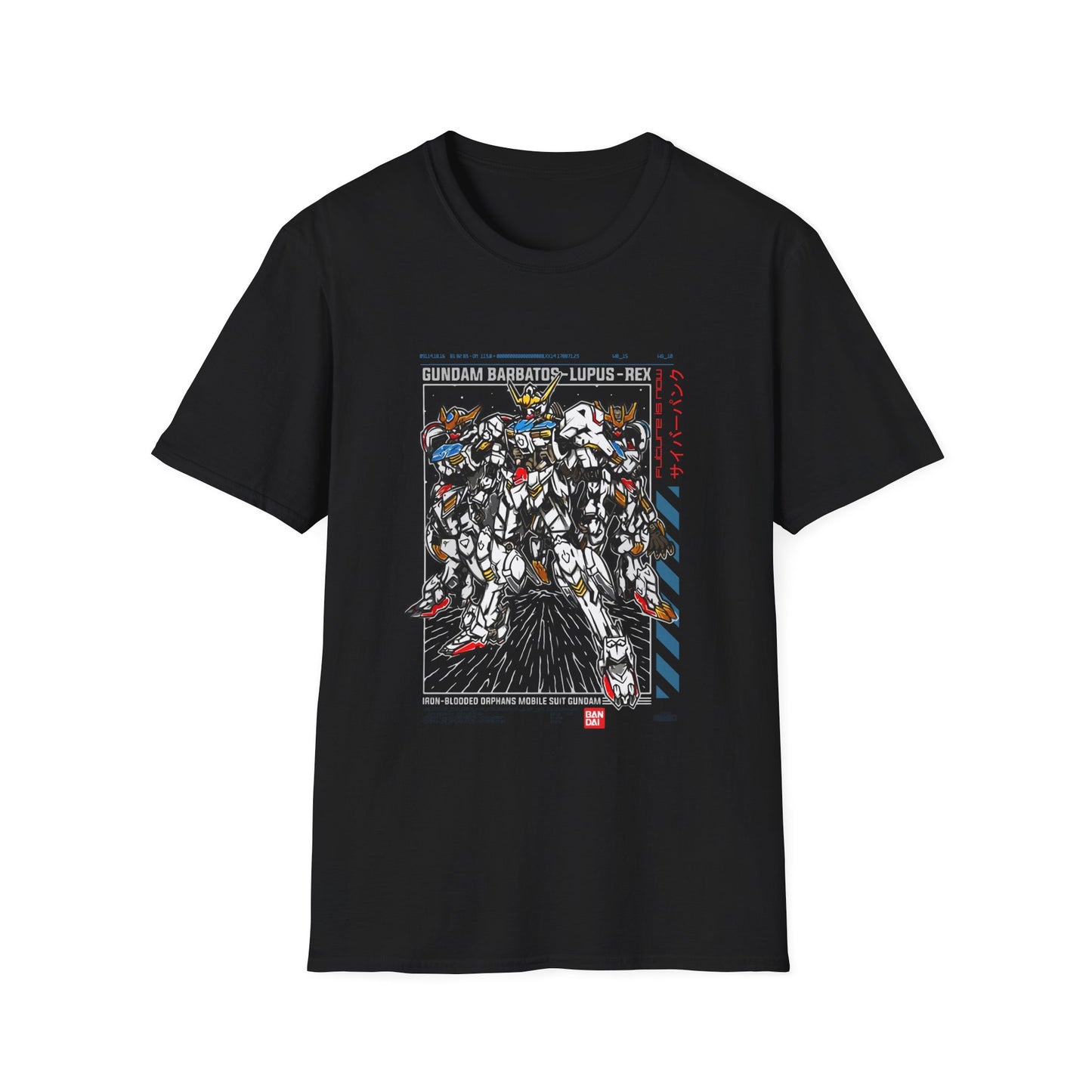 Gundam Mobile Suit Graphic T-Shirt — Anime Mecha Poster Tee