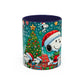 Beagle Christmas Mug | Accent Coffee Mug
