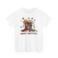 Howdy Christmas Jester Hat Tee | Holiday Western Santa Shirt