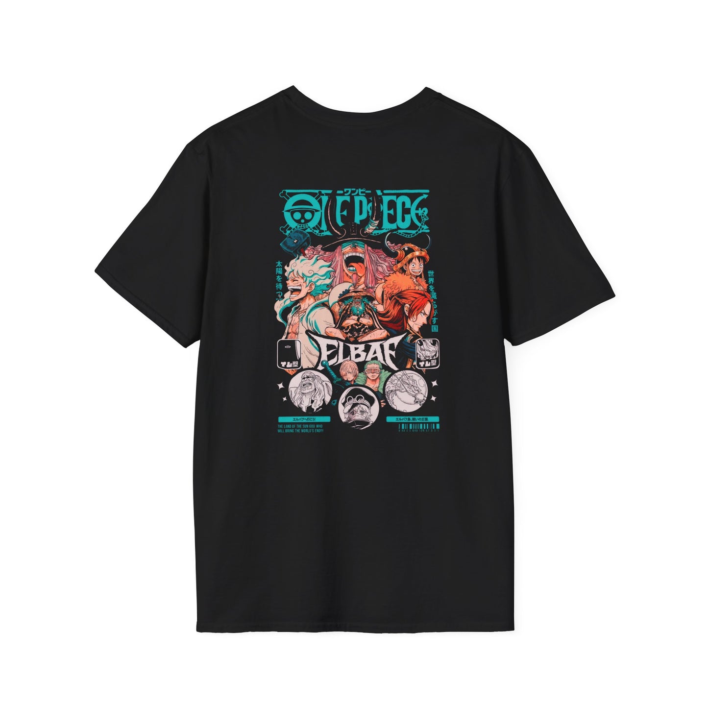 Elban Viking Skull T-Shirt — Nautical Pirate-Inspired Graphic Tee
