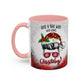 Just a Girl Who Loves Christmas Skull Mug | Accent Coffee Mug 11oz/15oz