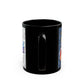 One Piece Luffy Logo Mug | Black Ceramic Coffee Mug