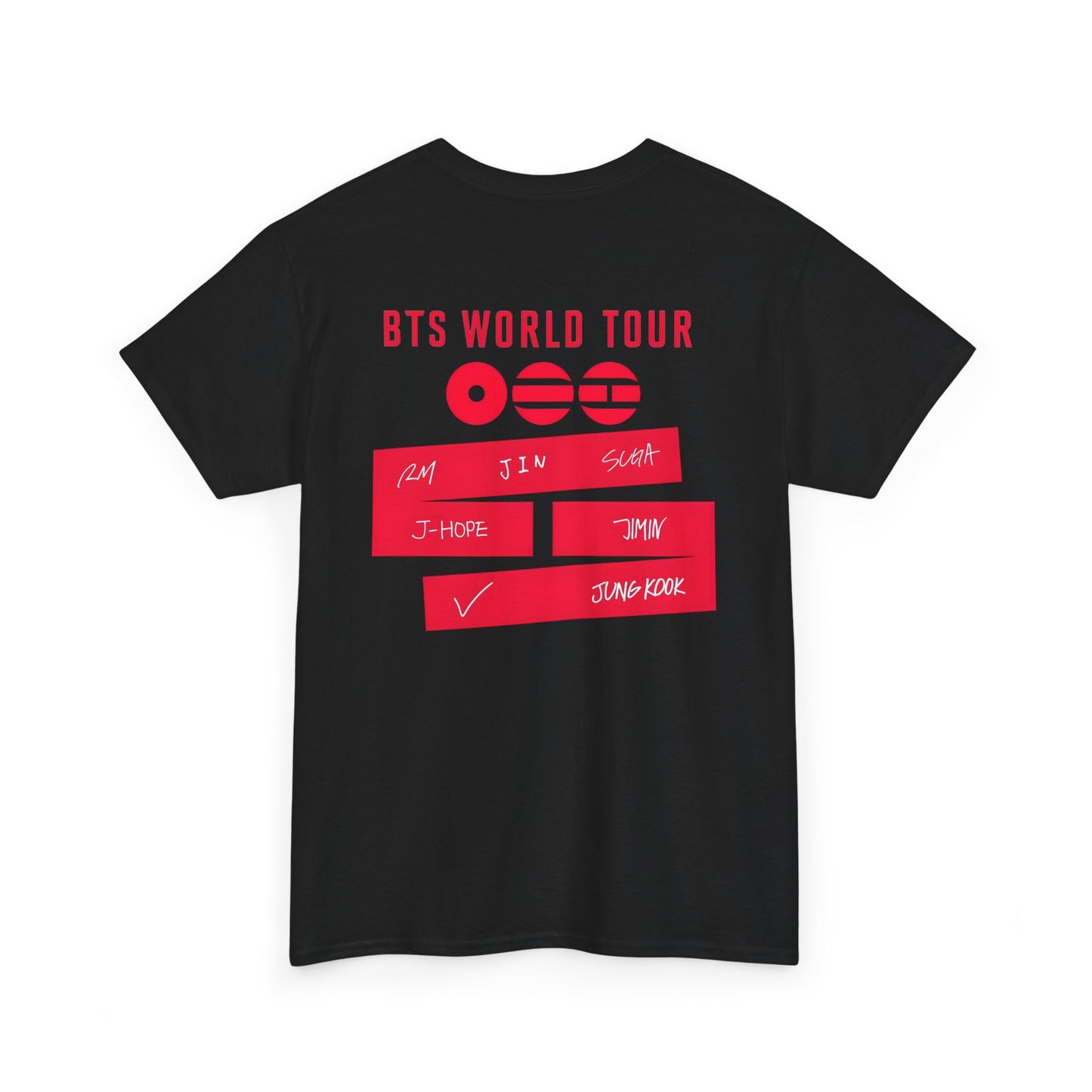BTS World Tour Tee | Kpop Band Concert Shirt
