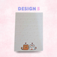 Kawaii Character Notepads (50 pages)