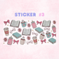 UV DTF Valentines Themed Stickers