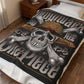Velveteen Plush Blanket — One Piece Straw Hat Skull Pirate Throw