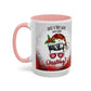 Just a Girl Who Loves Christmas Skull Mug | Accent Coffee Mug 11oz/15oz