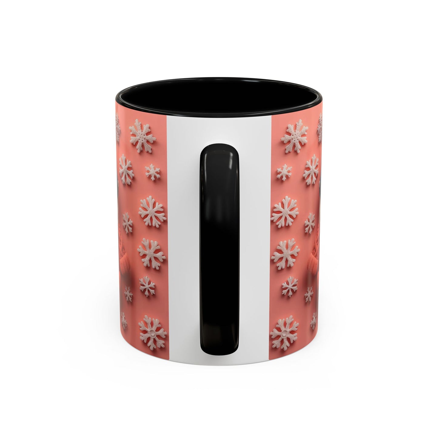 Knit Gnome with Snowflakes Mug | Accent Coffee Mug 11oz 15oz