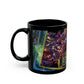 League of Legends Black Ceramic Mug Champion Collage