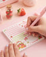 Strawberry Shortcake Memo Pad — Cute Strawberry Shortcake Memo Pad for School, Office & Everyday Notes