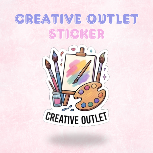 Creative Outlet | Laminated Sticker/Decal