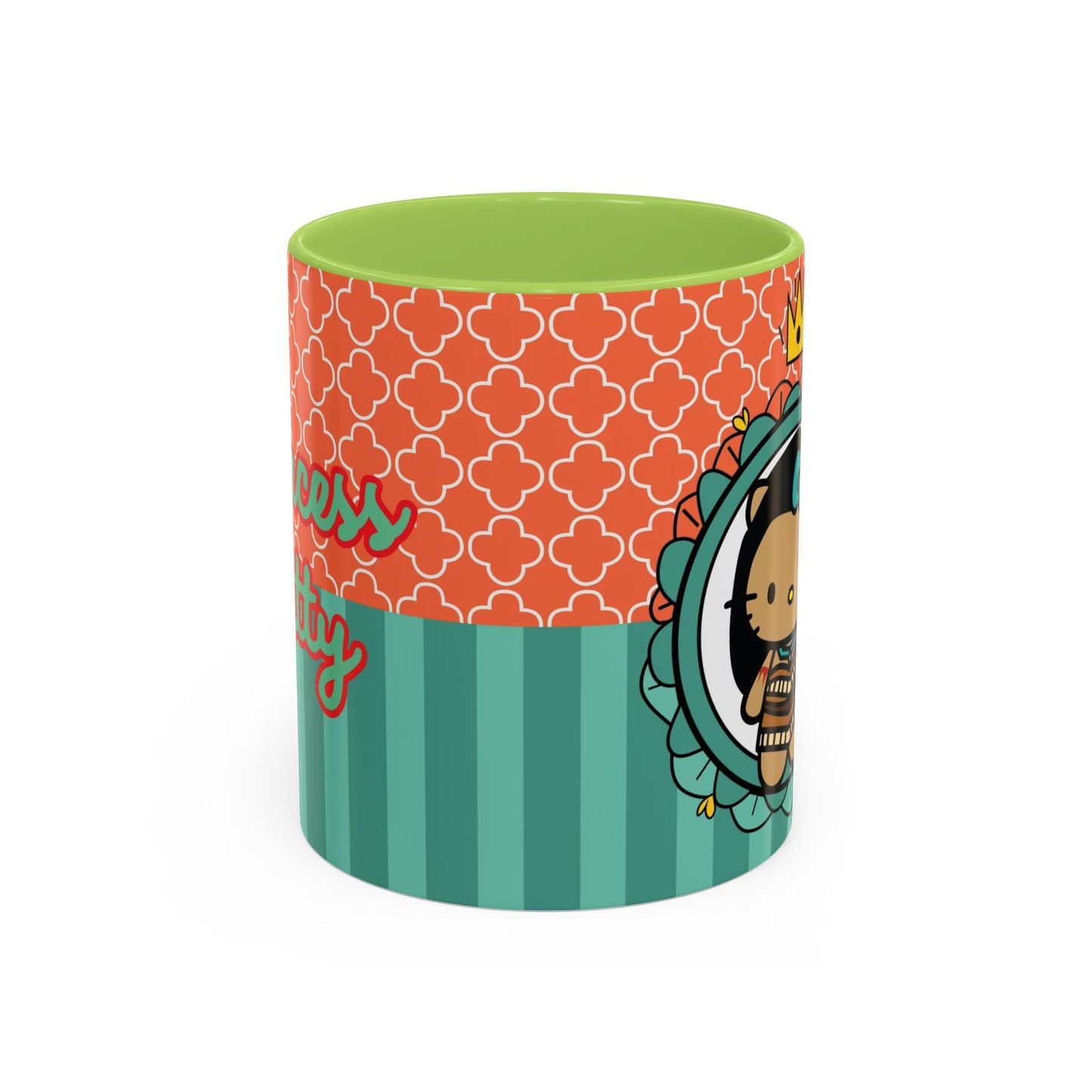 Kawaii Princess Girl Illustration Mug | Accent Coffee Mug 11oz 15oz