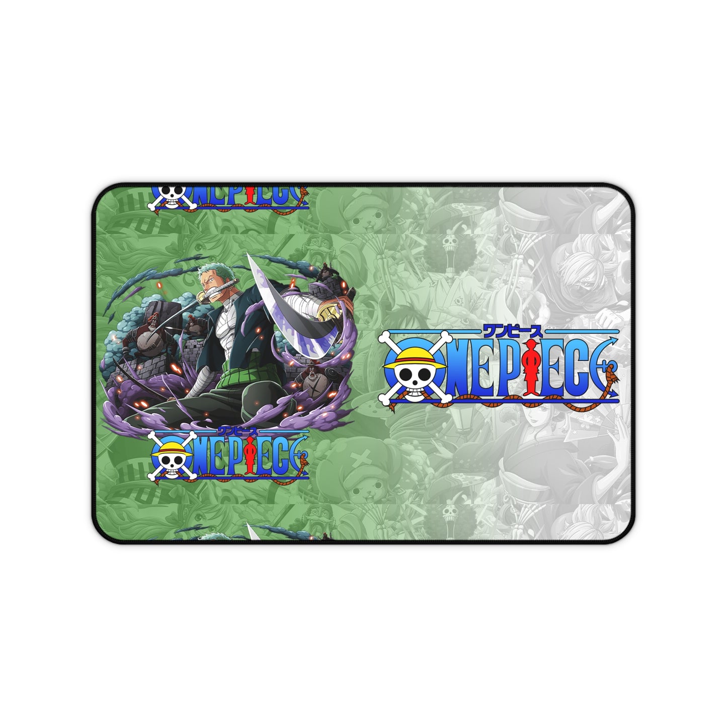 One Piece Themed Desk Mat Anime Pirate Crew Mouse Pad