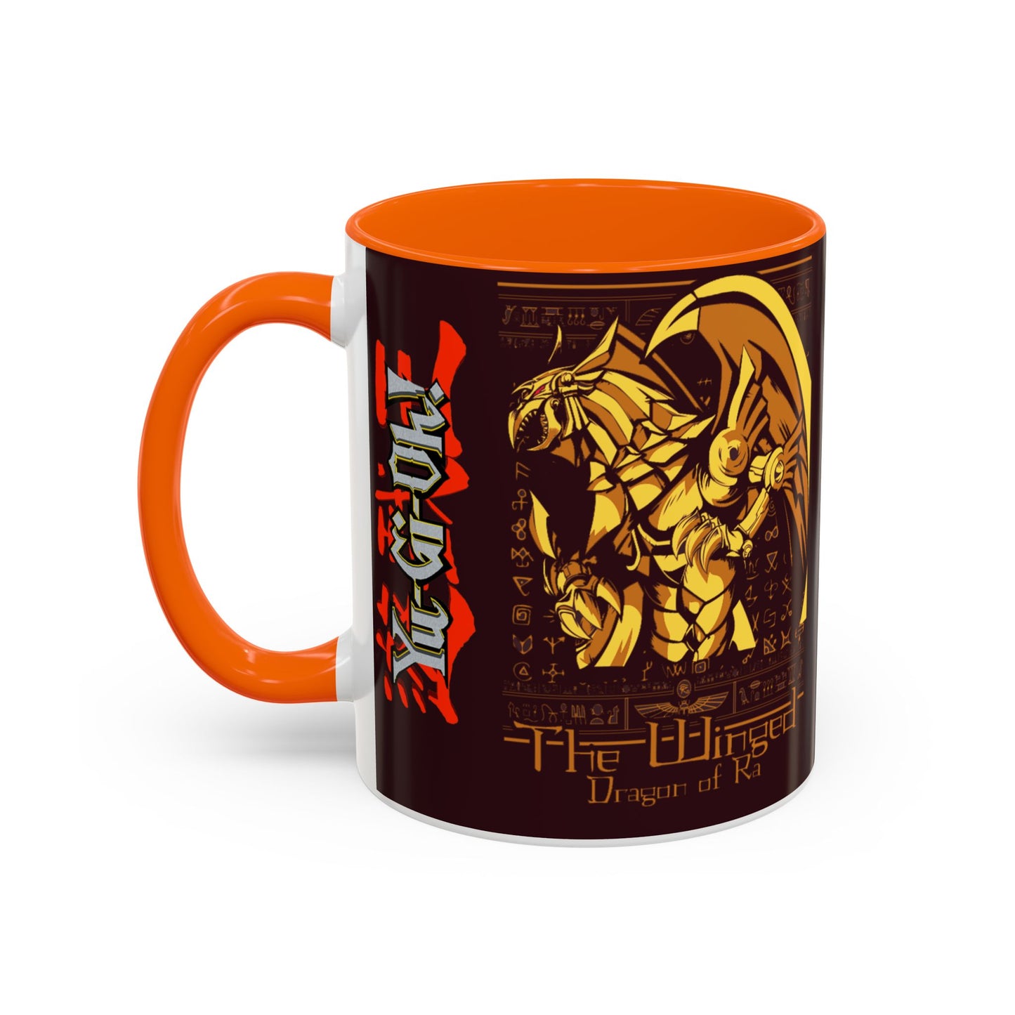 Yu-Gi-Oh! Art Accent Coffee Mug | Pharaonic and Shadi Design (11/15oz)