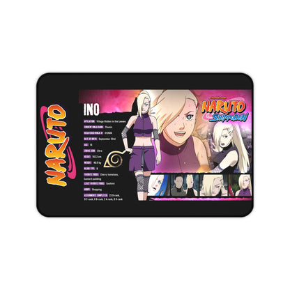 Ino Yamanaka Naruto Desk Mat | Anime Gaming Mouse Pad