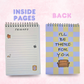 Kawaii Chibi F.R.I.E.N.D.S Inspired Notebook