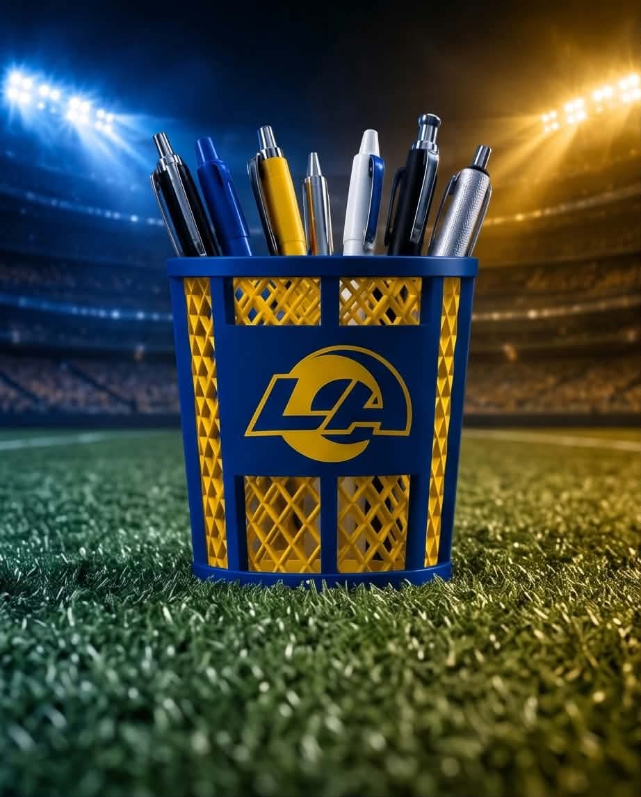 Los Angeles Rams 3D-Printed Pen & Pencil Holder