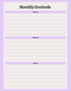 Gratitude Journal | Digital Download