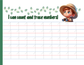 Number Tracing Pad - Safari Theme | Digital Download