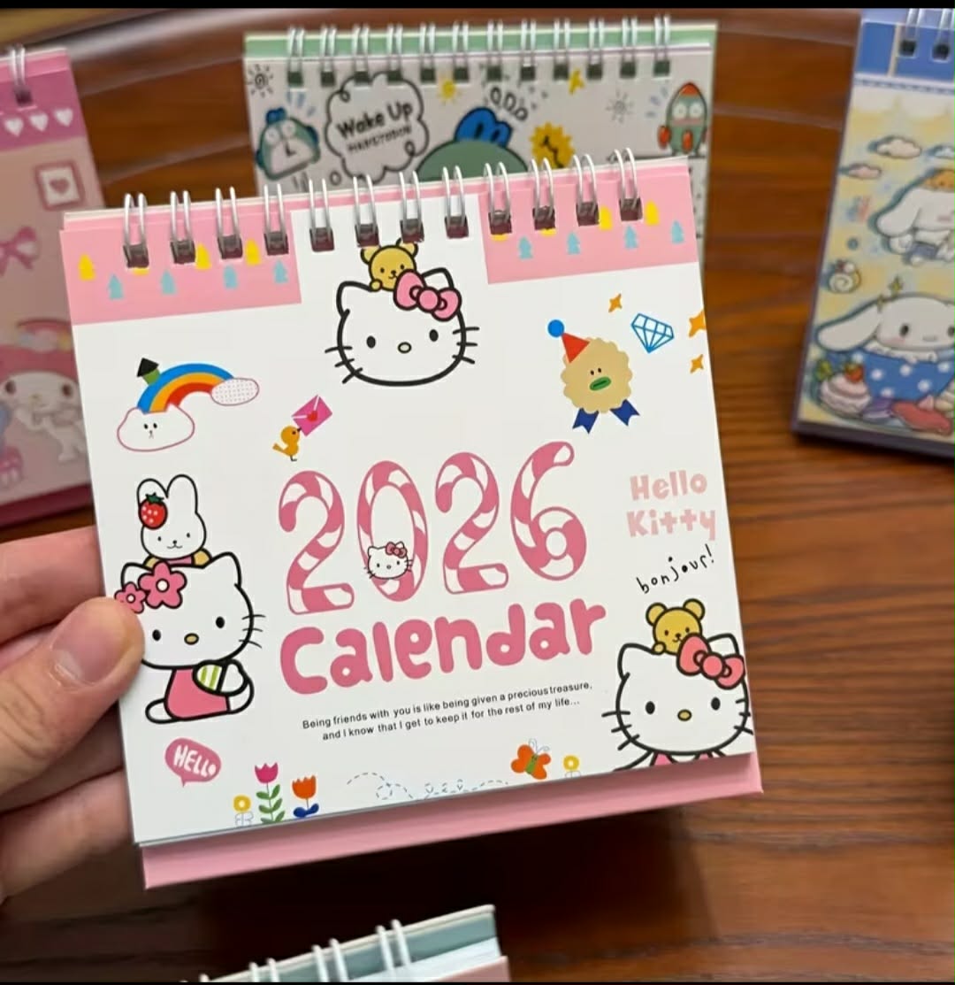 Kawaii Cat 2026 Calendars