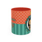 Kawaii Princess Girl Illustration Mug | Accent Coffee Mug 11oz 15oz