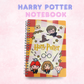 Chibi Cartoon Harry Potter Inspired Notebook