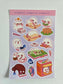 Kawaii Ghost Sticker Sheet | Journaling, Laptop Decal, Waterproof Vinyl