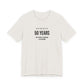 Customized Authentic 50 Years Of Not Giving A Damn T-Shirt | 50th Birthday Tee