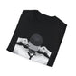 Man in Tie and Cap T-Shirt | Monochrome Portrait Tee