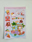 Kawaii Ice Cream Shop Sticker Sheet | Ice Cream Shop Laptop Decal