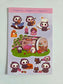 Chibi Grim Reaper Sticker Sheet | Planner, Laptop Decal (4x6 Inch)