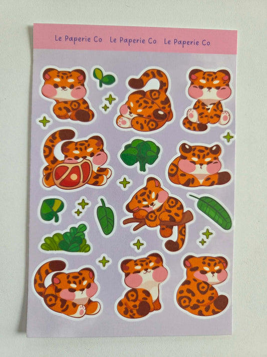 Chibi Tiger Sticker | 4 x 6 inches