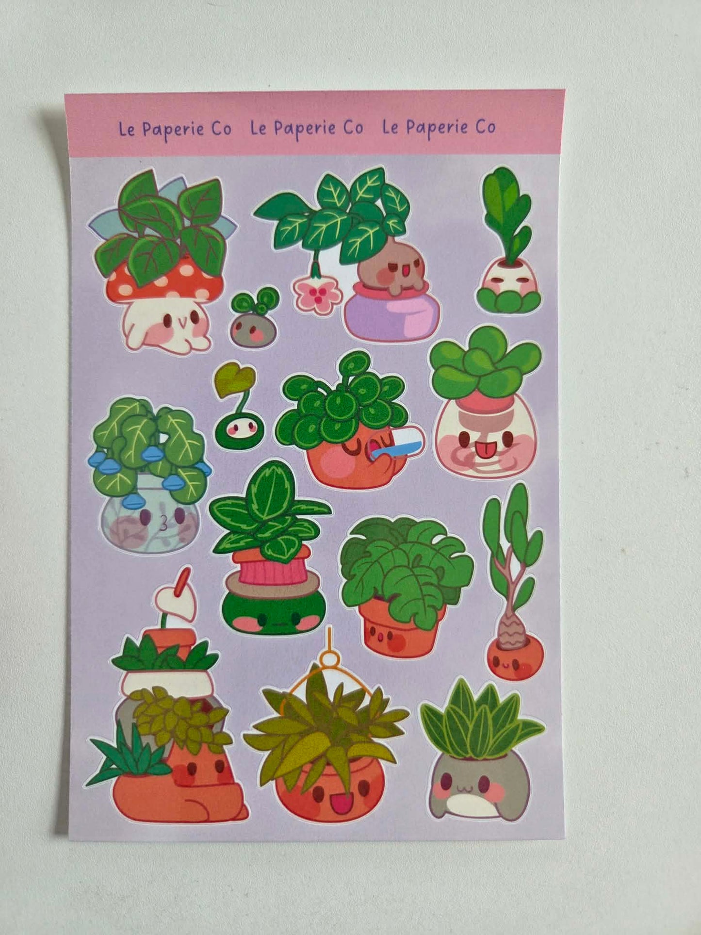 Kawaii Alien Sticker Sheet | Cosmic Planner Decals (4x6 Inch)