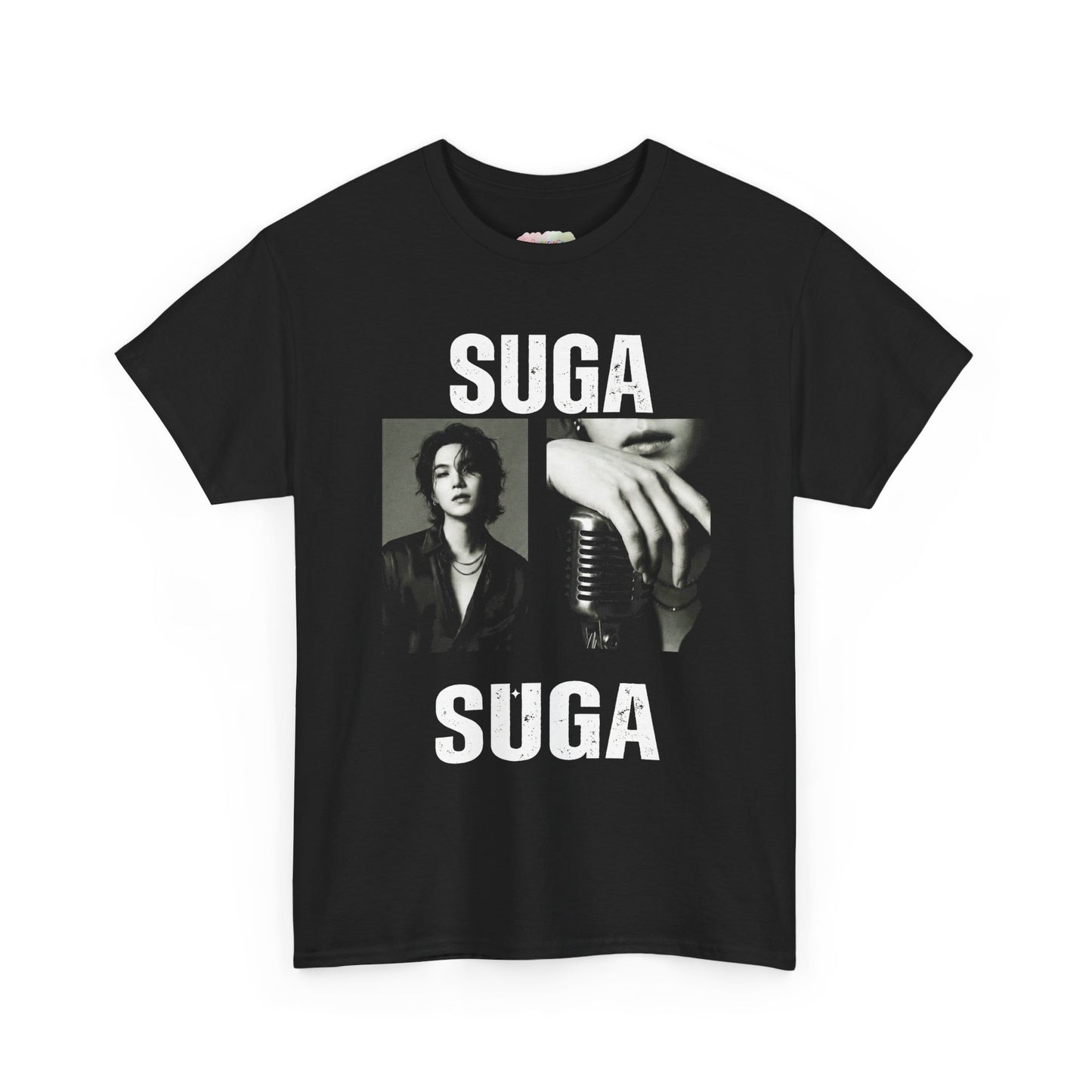 BTS Shirt Monochrome Portrait and Hands T-Shirt | Minimal Photo Collage