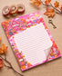 Autumn Bookshop-Inspired Memo Pad