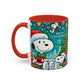 Beagle Christmas Mug | Accent Coffee Mug