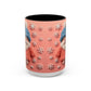 Knit Gnome with Snowflakes Mug | Accent Coffee Mug 11oz 15oz