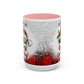 Just a Girl Who Loves Christmas Skull Mug | Accent Coffee Mug 11oz/15oz