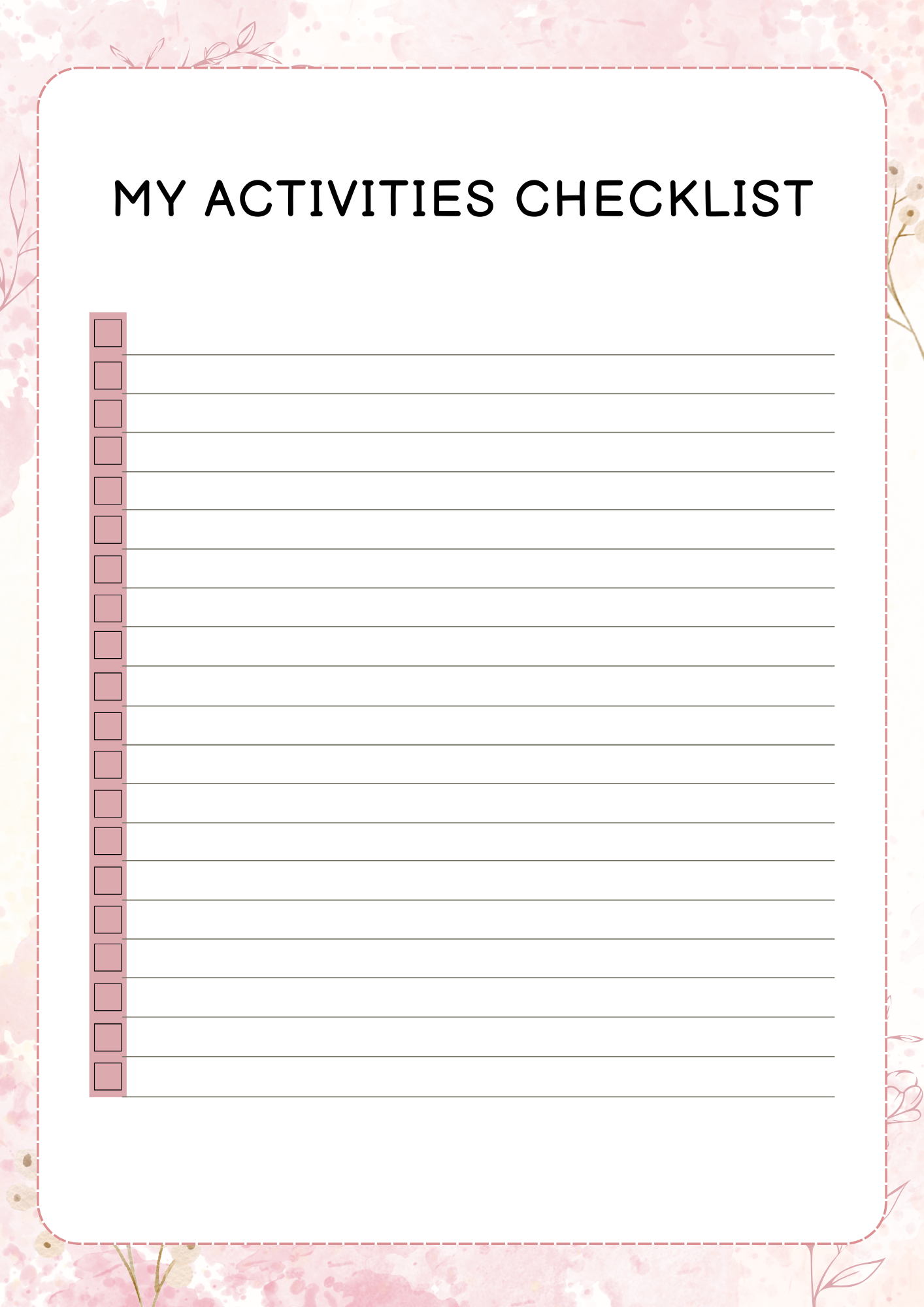 Personal Growth Planner | Digital Download
