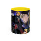 Deidara Naruto Shippuden Accent Coffee Mug | Anime Art Collage (11/15oz)