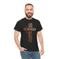 He Is Risen Cross T-Shirt | Matthew 28:6 Christian Easter Tee