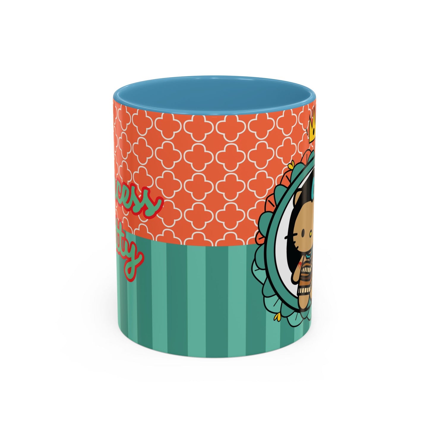 Kawaii Princess Girl Illustration Mug | Accent Coffee Mug 11oz 15oz