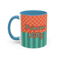 Kawaii Princess Girl Illustration Mug | Accent Coffee Mug 11oz 15oz