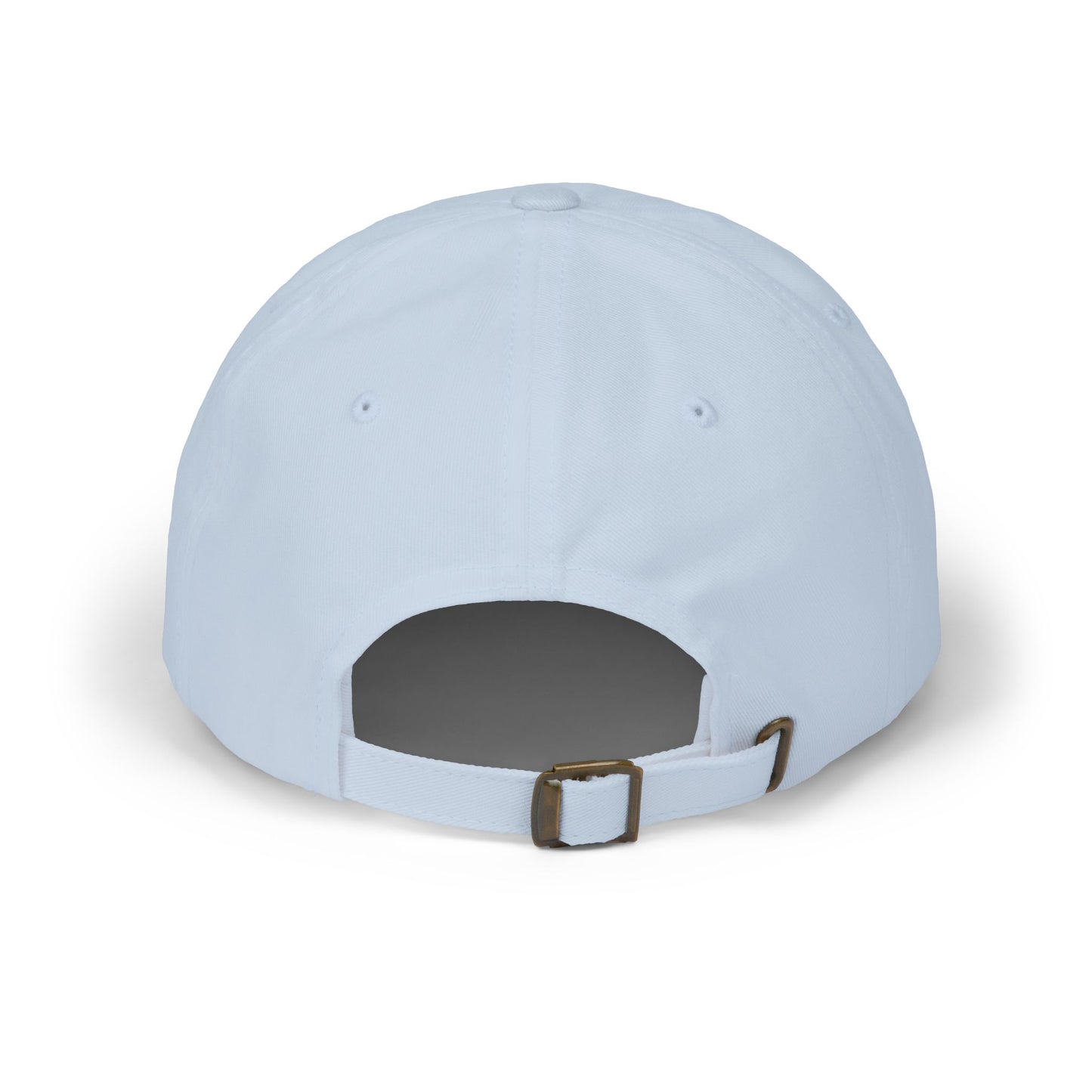 Super Dad embroidered logo Classic Dad Cap | White baseball hat