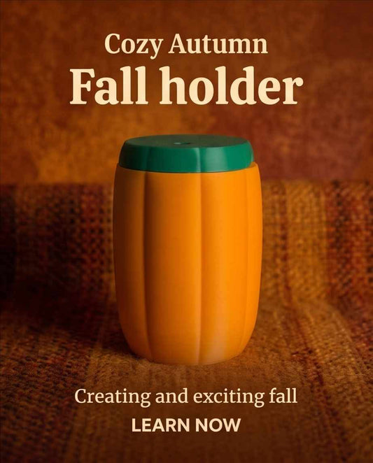Pumpkin Spice Insulated Can & Drink Holder