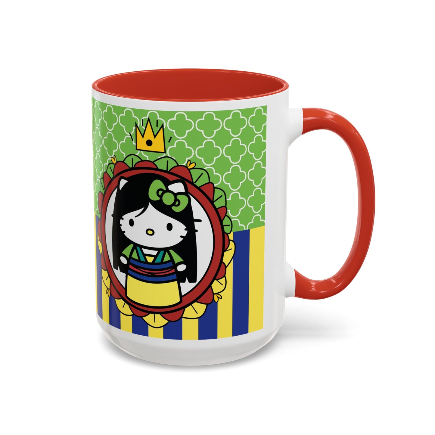 Cute Princess Kitty Mug | Accent Coffee Mug
